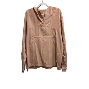 Tavik Unisex Wind-Resistant Anorak Jacket Blush Size XL Outerwear